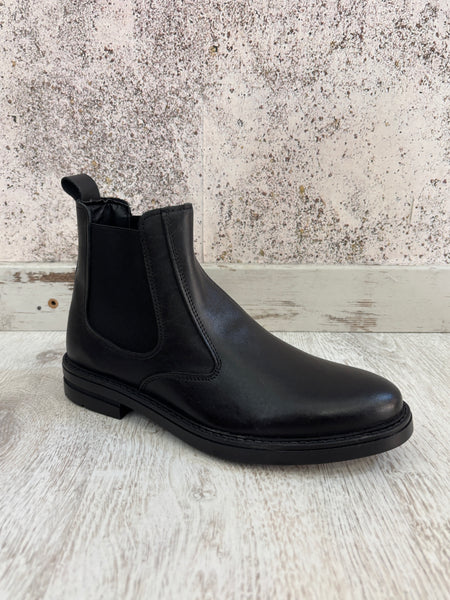 Stivaletto Beatles pelle nero