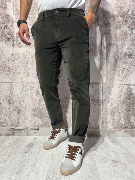 Pantalone chino velluto militare Tahoma