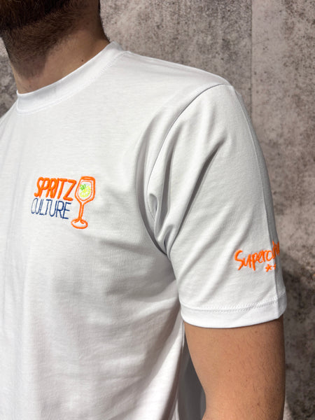 T-Shirt bianca Spritz Culture