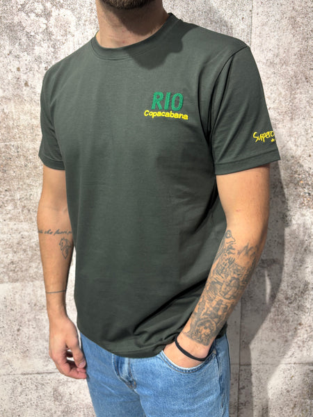Rio Military Green T-Shirt