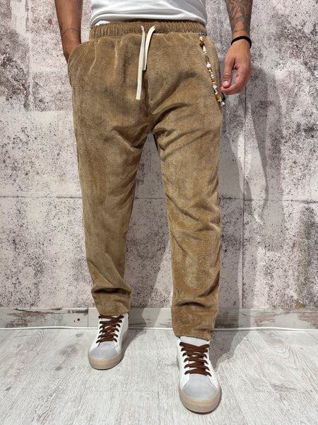 Pantalaccio velluto costine cammello art. P66