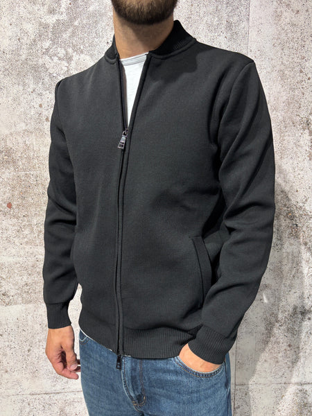 Maglione college nero M14