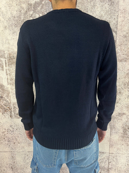 Maglione blu St moritz