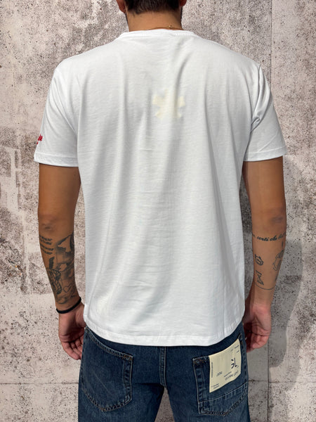 T-Shirt bianca Apres Sky