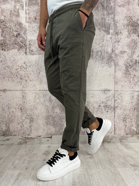 Pantalaccio cotone verdone