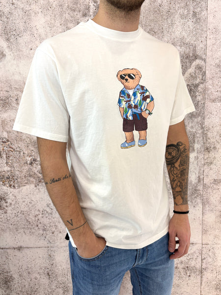 T-Shirt orsetto bianca