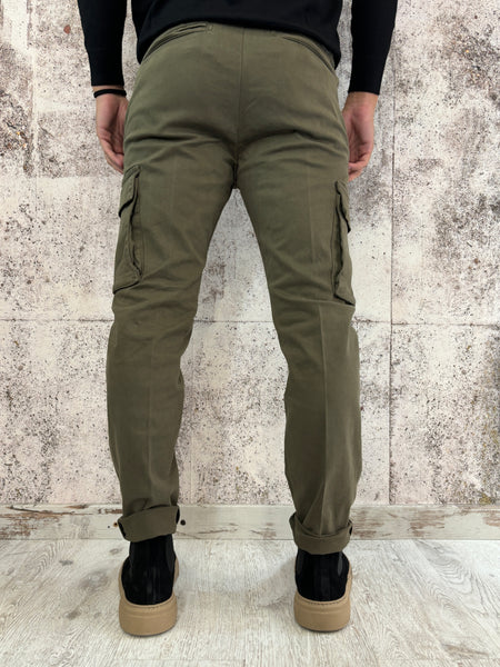 Pantalone cargo militare Slim Fit