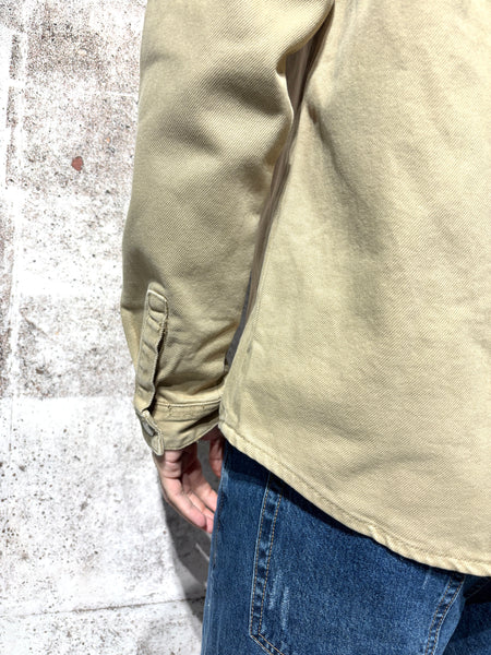 Camicia jeans camel