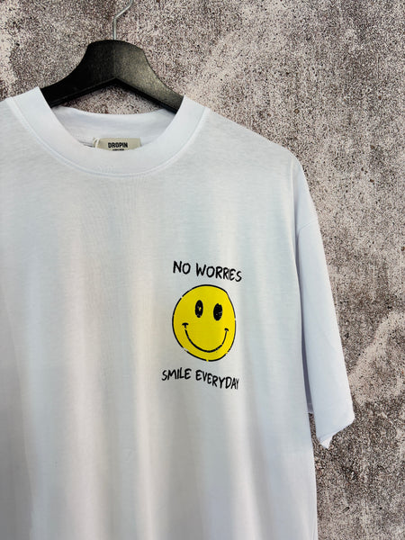 T-Shirt bianca Smile