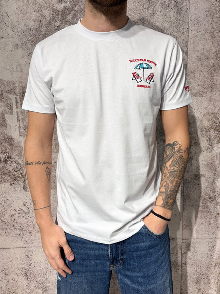 T-Shirt bianca Dolce Far Niente
