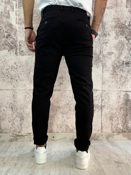 Pantalone chino nero Slim fit