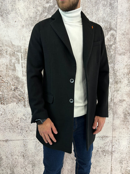 Cappotto baronetto nero