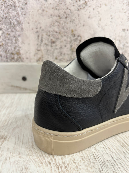 Sneakers Olympic nera/grigia