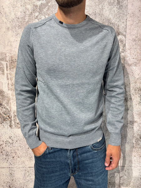 Maglioncino girocollo grigio art. 35232