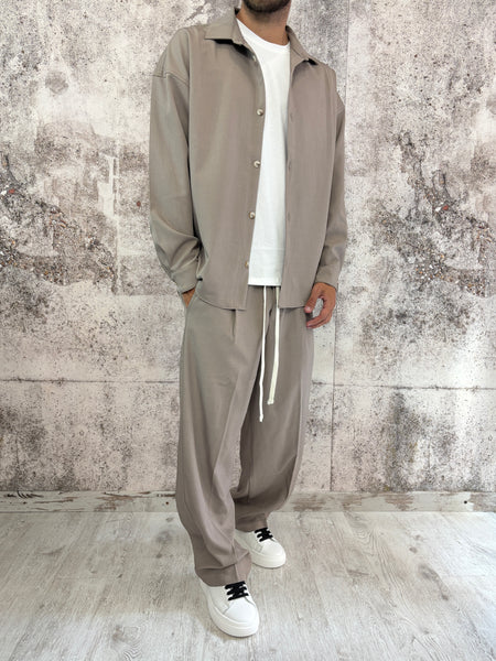 Completo fango camicia/pantalone