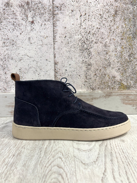 Polacchino camoscio blu