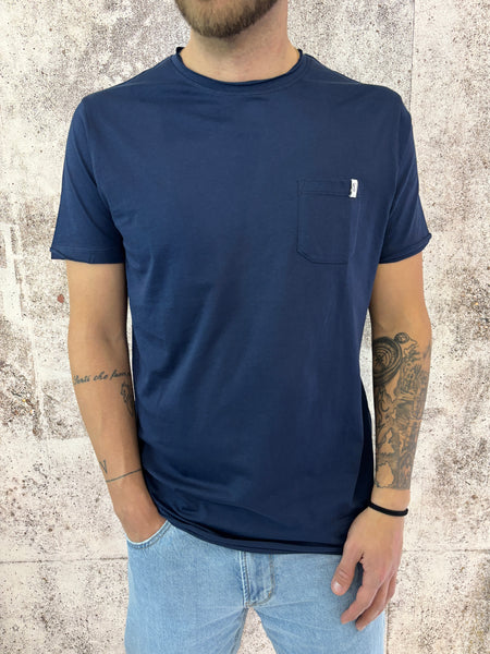 T-Shirt taschino blu