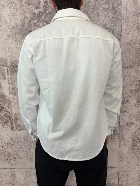 Camicia jeans bianca