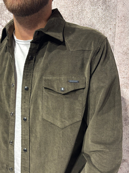 Camicia velluto militare GL78