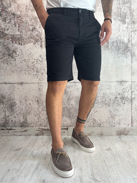 Bermuda chino nero art. Salton