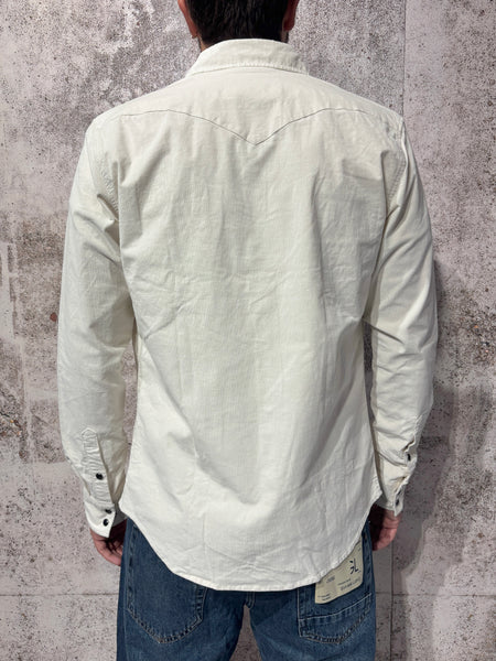 Camicia velluto panna GL78