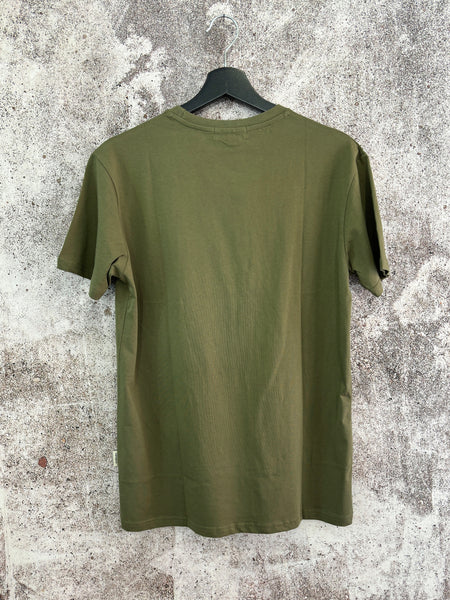 T-Shirt basic verde militare