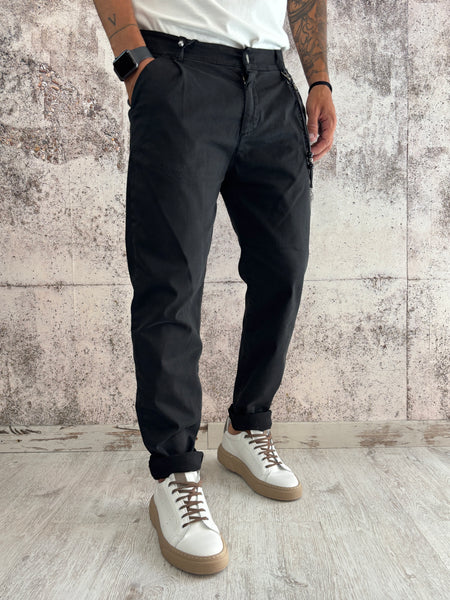 Pantalone pince nero