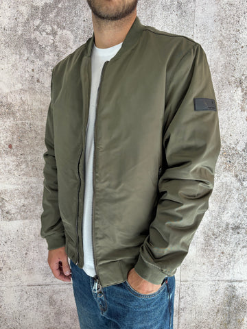 Giubbotto bomber verde militare