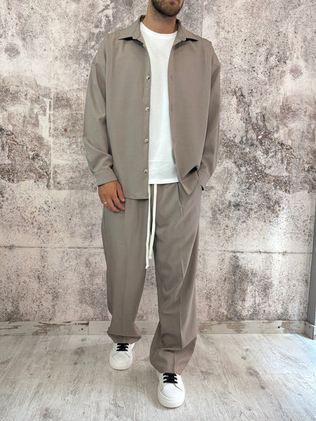 Completo fango camicia/pantalone