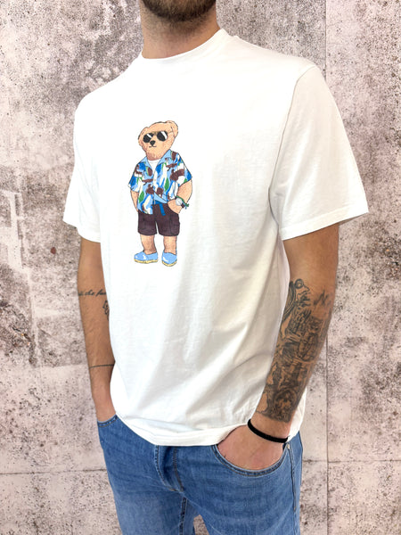 T-Shirt orsetto bianca