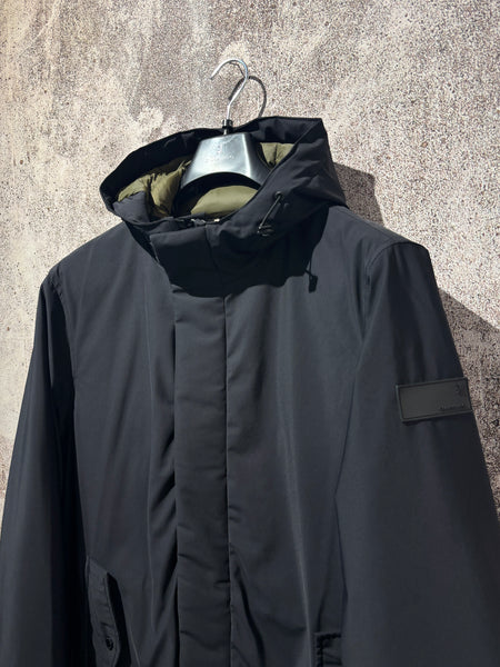 Giubbotto parka tecnico nero GL5068