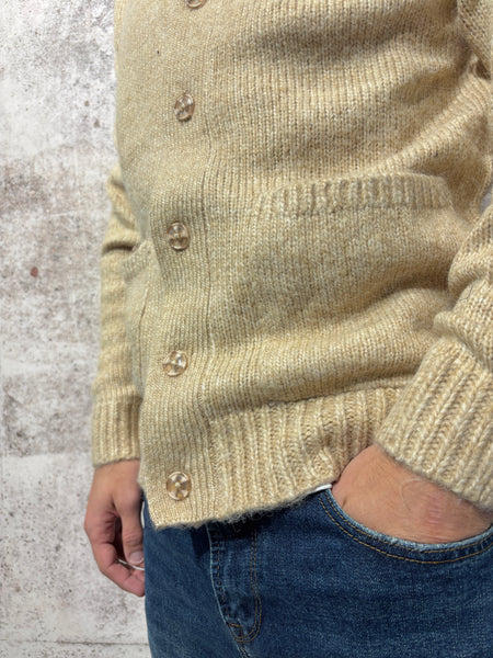 Cardigan beige mélange M38