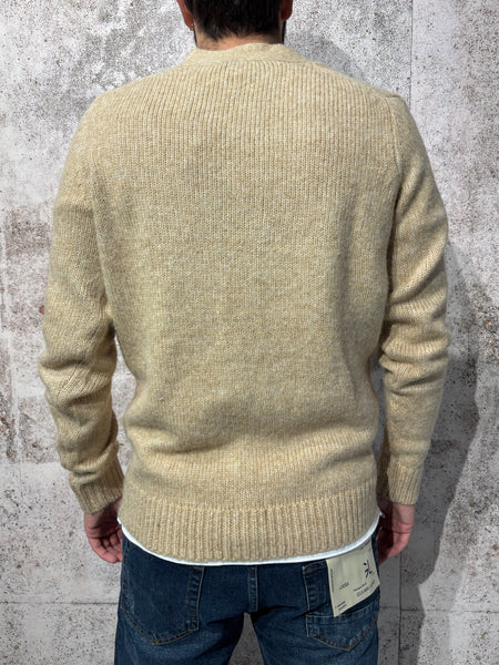 Cardigan beige mélange M38