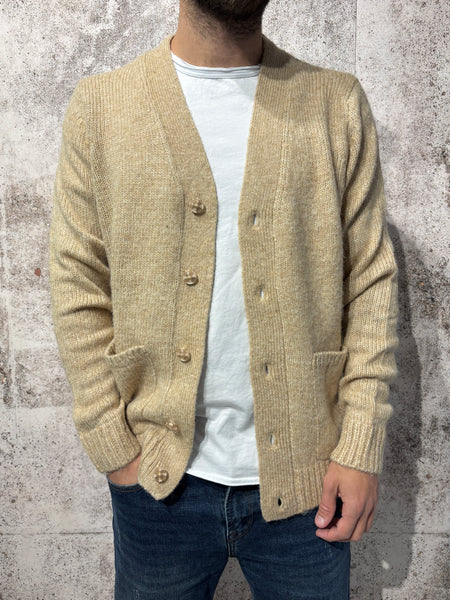 Cardigan beige mélange M38