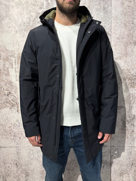 Giubbotto parka tecnico nero GL5068