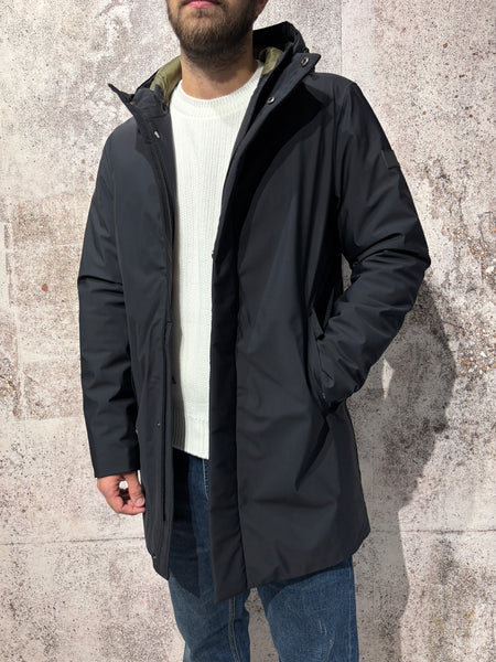Giubbotto parka tecnico nero GL5068