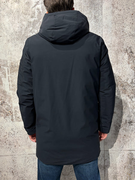 Giubbotto parka tecnico nero GL5068